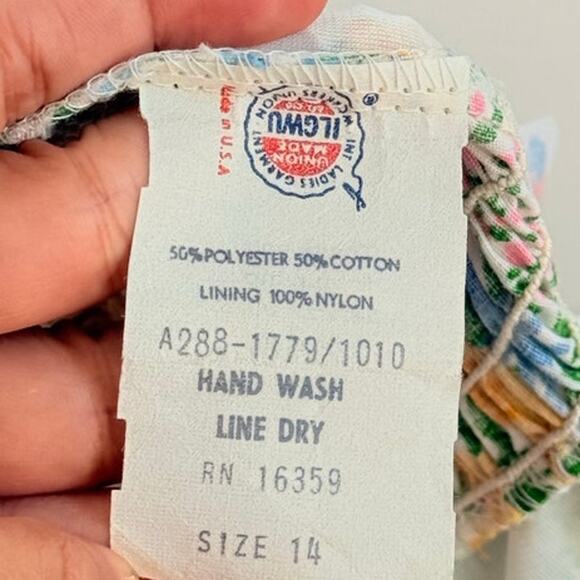 Vintage RARE 1950s JCPenny Flower Print Pinup Swimsuit Playsuit Summer Beach Med - Picture 6 of 7